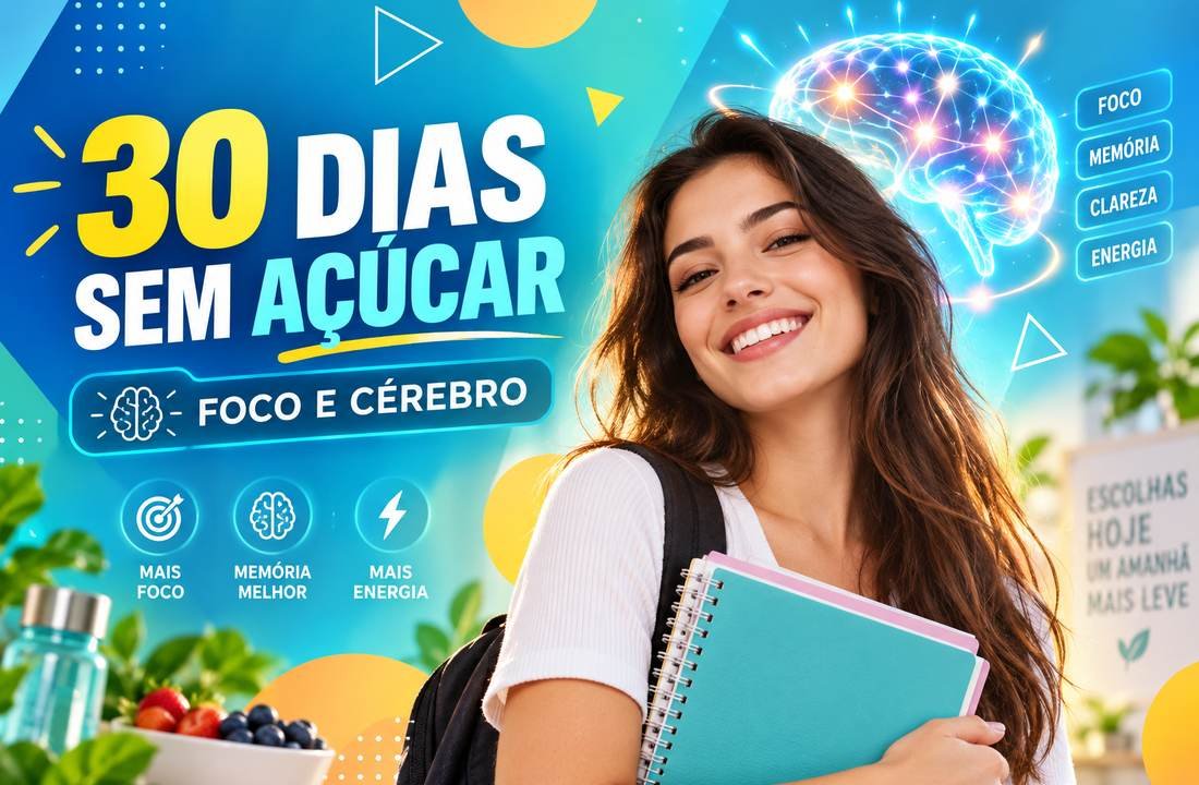 30 Dias Sem Açúcar: O Segredo para Turbinar Seu Cérebro e Expandir Sua Capacidade de Aprendizagem! 7 30 dias sem acucar cerebro